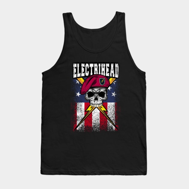 Electrihead : Tesla EV : Electric Engineer ii Tank Top by EYECHO